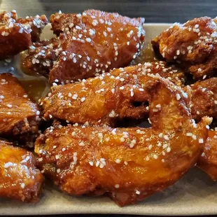 Salted caramel wings