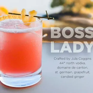 Boss Lady Craft Cocktail