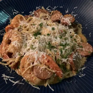 Creole Shrimp Linguine