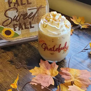 a cup of coffee with whipped cream