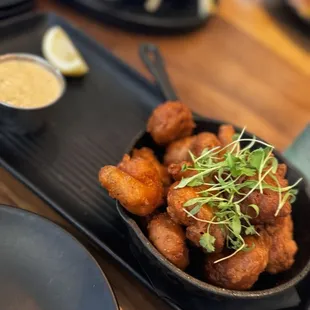 Rock Shrimp Beignets