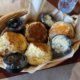 Biscuits - Basket of 4