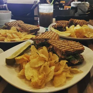 Grilled Turkey Artichoke Sandwich