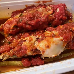 Two Stuffed Peppers - absolutely huge and only $4 each!