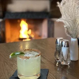 Jalapeño cucumber margarita.