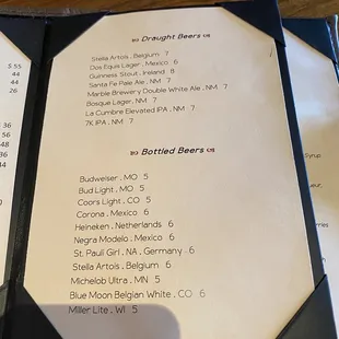 9/21 wine cocktail menu