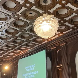 Check out this ceiling!