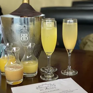 Mimosas - Mango, guava, and pineapple