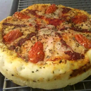 pizza, food