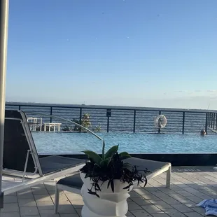 View from the table
