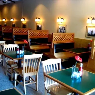 our cozy dining room