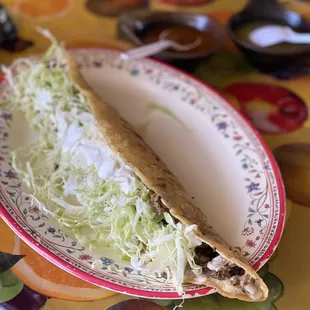Carne Asada Quesadilla with corn tortilla!