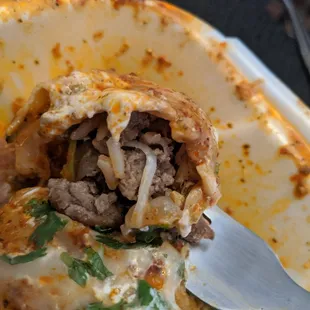 Carne asada burrito
