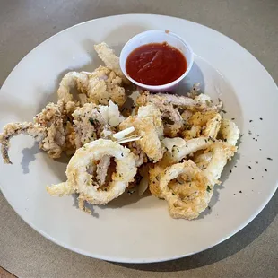 Fried calamari