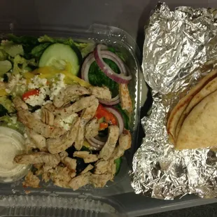 The Finishing Touch Salad. Very good!