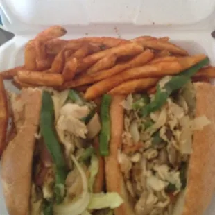 Chicken Philly Sandwich
