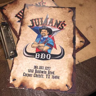 Julian's BBQ Adress
