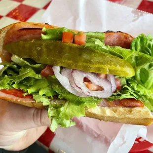 1/2 Italian sub