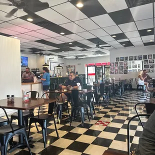 A fresh new look to the dinning area