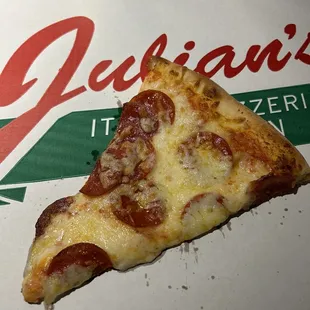 Slice of Pepperoni  extra cheese