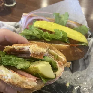 Italian sandwich
