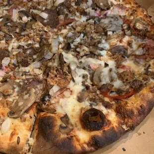 Burnt Pizza Tutto