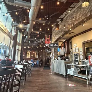 View from waiting area