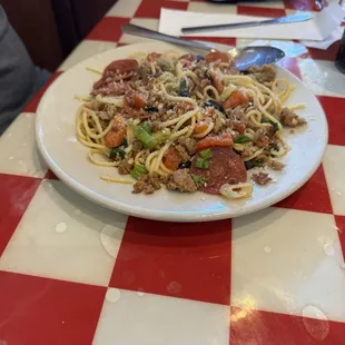 Pepperoni pasta