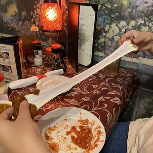 Mozzarella Triangles