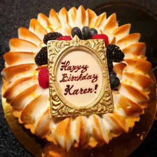 Lemon tart...DELICIOUS!