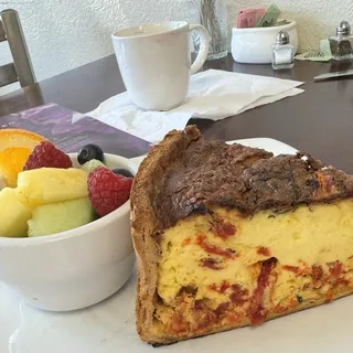 Whole Sundried Tomato Quiche