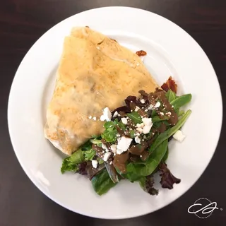 Ham & Swiss Crepe