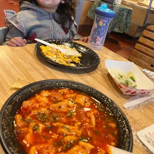 menudo ... two eggs