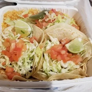 Fish Taco combo!  3.3.23!