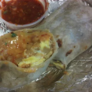 Breakfast burrito