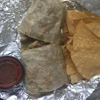 Chile Verde Burrito