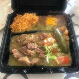 Chile Verde Plate