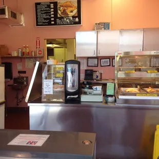 Inside Julia's (big kitchen in the back)