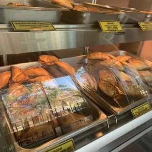 a variety of baked goods