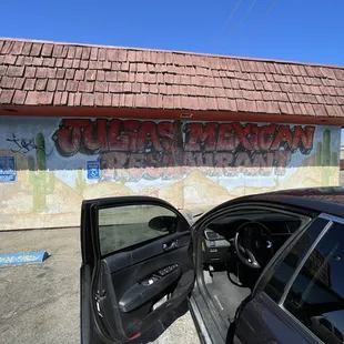 Outside of restaurant
