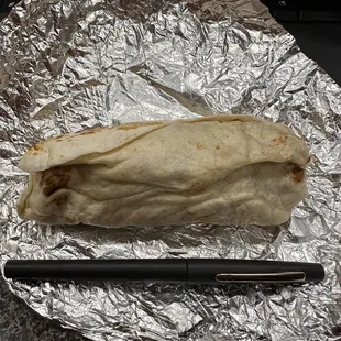 Small breakfast burrito