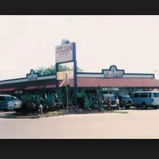 outside