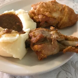 a plate of food