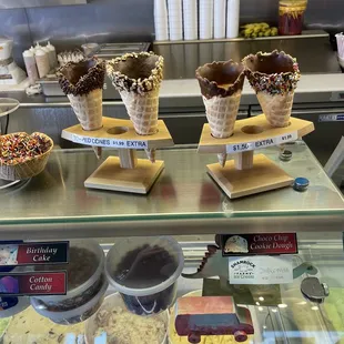 Sweet additions to your ice cream Selection.