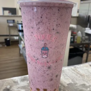 Add popping bubbles to your smoothie.