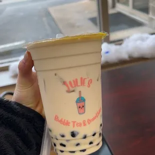 Chai with tapioca!