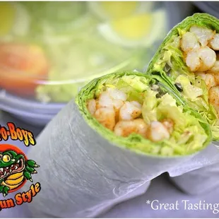Today is a great day for a *Great Tasting Salad or Wrap from Julien's Famous Cajun Style Po-Boys. Dine in or To Go by calling 337-232-5168