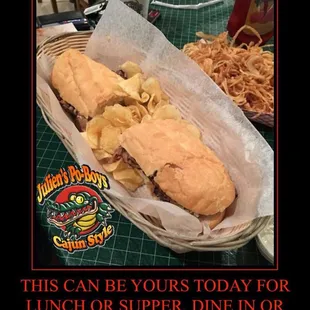 Dine in or take out, your choice when you choose to #eatatjuliens on #universityavenue near #downtownlafayette