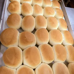 Freshly baked Pan de Sal! Just came out of the oven. Yum ...