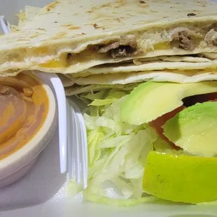 Asada quesadilla